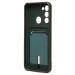 Чехол-накладка - SC304 с картхолдером для "Tecno Spark 8c/Spark Go (2022)" (dark green) (220337)#2099768