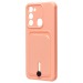 Чехол-накладка - SC304 с картхолдером для "Tecno Spark 8c/Spark Go (2022)" (light pink) (220336)#1927058