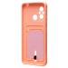 Чехол-накладка - SC304 с картхолдером для "Xiaomi Poco C55/Redmi 12C" (light pink) (220325)#2099762