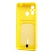 Чехол-накладка - SC304 с картхолдером для "Xiaomi Poco C55/Redmi 12C" (yellow) (220322)#2099845