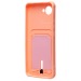 Чехол-накладка - SC304 с картхолдером для "Realme C30" (light pink) (220332)#2097280