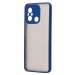 Чехол-накладка - PC041 для "Xiaomi Poco C55/Redmi 12C" (blue/black) (220770)#2087059