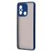 Чехол-накладка - PC041 для "Xiaomi Poco C55/Redmi 12C" (dark blue/black) (220771)#2087055