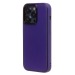 Чехол-накладка - PC084 экокожа для "Apple iPhone 14 Pro" (dark violet) (219679)#1930397