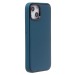 Чехол-накладка - PC084 экокожа для "Apple iPhone 14" (blue) (219674)#1930351