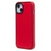 Чехол-накладка - PC084 экокожа для "Apple iPhone 14" (red) (219676)#1930358