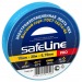 Изолента SafeLine ПВХ, 15 мм, 20 метров, синяя (9365), шт#1931688