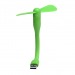 Гибкий USB-вентилятор (зеленый) #1931886