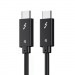 Кабель Type-C - Type-C Thunderbolt 4 (100W, PD, 2 м) (тех.упак.) Черный#2069782