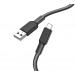 Кабель USB - Micro USB HOCO X69 "Jaeger" (2.4А, 100см) черно-белый#1934693
