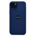 Чехол-накладка Soft Touch для Apple iPhone 15 Plus (dark blue) (221544)#1936318