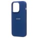 Чехол-накладка Soft Touch для Apple iPhone 15 Pro Max (dark blue) (221562)#1934189