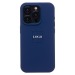 Чехол-накладка Soft Touch для Apple iPhone 15 Pro (dark blue) (221550)#2133101