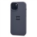 Чехол-накладка Soft Touch для Apple iPhone 15 (dark grey) (221532)#2133085