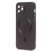 Чехол-накладка - SM020 Matte SafeMag для "Apple iPhone 12" (black) (221322)#2131860