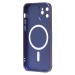 Чехол-накладка - SM020 Matte SafeMag для "Apple iPhone 12" (dark blue) (221325)#2131862