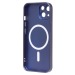 Чехол-накладка - SM020 Matte SafeMag для "Apple iPhone 14" (dark blue) (219527)#2131870