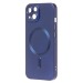 Чехол-накладка - SM020 Matte SafeMag для "Apple iPhone 14" (dark blue) (219527)#2131871