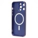 Чехол-накладка - SM020 Matte SafeMag для "Apple iPhone 15 Pro Max" (dark blue) (221321)#2131873