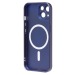 Чехол-накладка - SM020 Matte SafeMag для "Apple iPhone 15" (dark blue) (221309)#2131849