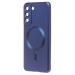 Чехол-накладка - SM020 Matte SafeMag для "Samsung Galaxy S21 FE" (dark blue) (221326)#1965882