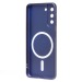 Чехол-накладка - SM020 Matte SafeMag для "Samsung SM-G991 Galaxy S21" (dark blue) (221328)#2131993