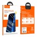 Защитное стекло Hoco A12 Pro IPhone 15 Plus антишпион, ударопрочное, усиленные края, цвет черный#2102565