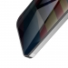 Защитное стекло Hoco A12 Pro IPhone 15 антишпион, ударопрочное, усиленные края, цвет черный#1935053