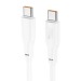 Кабель Type-C - Type-C Hoco X93 Force PD 60W 200см 3A  (white) (220671)#2141621