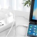 Кабель Type-C - Type-C Hoco X96 100W 100см 5A  (white) (220631)#1967092