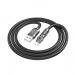 Кабель USB - Apple lightning Hoco U118 120см 2,4A  (black) (221394)#1941157