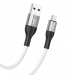 Кабель USB - micro USB Hoco X72 Creator 100см 2,4A  (white) (220510)#1936337