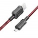 Кабель USB - micro USB Hoco X94 Leader 100см 2,4A  (red) (220663)#1936343