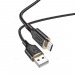 Кабель USB - micro USB Hoco X95 Goldentop 100см 2,4A  (black) (220647)#1936344