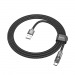 Кабель USB - Type-C Hoco U122 120см 3A  (black) (221086)#1939183