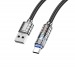 Кабель USB - Type-C Hoco U122 120см 3A  (black) (221086)#1939180