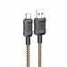 Кабель USB - Type-C Hoco X94 Leader 100см 3A  (gold) (220667)#1936106