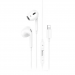 Проводные наушники с микрофоном вкладыши Hoco M111 Max Lightning  (white) (221104)#2180319