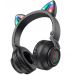 Bluetooth-наушники полноразмерные Borofone BO18 cat ear (повр. уп.) (black) (224616)#1936032