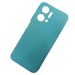Чехол силиконовый Honor X7A Soft Touch матовый бирюзовый#2087356