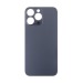 Задняя крышка для iPhone 14 Pro Max Черный (стекло, широкий вырез под камеру, логотип) - Премиум#2004321