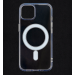 Накладка Vixion для iPhone 15 MagSafe (прозрачный)#1941627