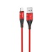 Кабель USB - Apple lightning Hoco U93 120см 2,4A  (red) (220604)#1941573