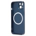 Чехол-накладка - SM021 SafeMag для "Apple iPhone 14" (blue) (222174)#2054781