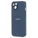 Чехол-накладка - SM021 SafeMag для "Apple iPhone 14" (blue) (222174)#2054783