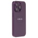 Чехол-накладка - SM021 SafeMag для "Apple iPhone 15 Pro" (violet) (222205)#2054264