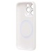 Чехол-накладка - SM021 SafeMag для "Apple iPhone 15 Pro" (white) (222206)#2110082