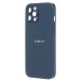 Чехол-накладка ORG SM021 SafeMag для "Apple iPhone 12 Pro Max" (blue) (222146)#2054817