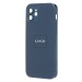 Чехол-накладка - SM021 SafeMag для "Apple iPhone 12" (blue) (222132)#2075742
