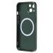 Чехол-накладка ORG SM021 SafeMag для "Apple iPhone 13" (green) (222155)#2054707